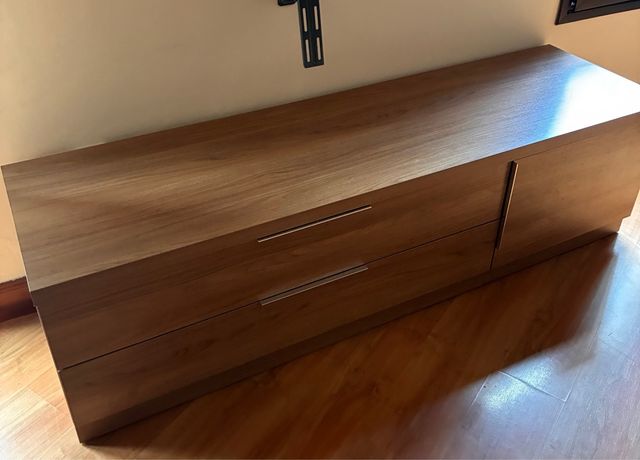 Mueble de salón (mueble bajo+estante+mueble pared)