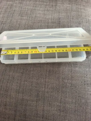 Scatola porta minuterie in plastica