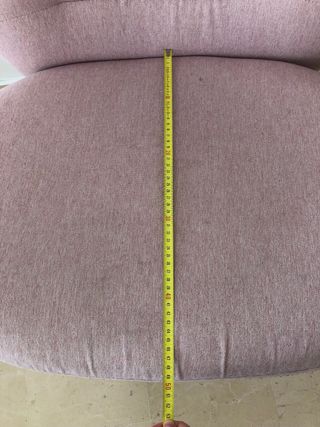 Silla giratoria ancha