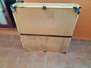 Caja de almacenaje mimbre Ikea 95x90cm