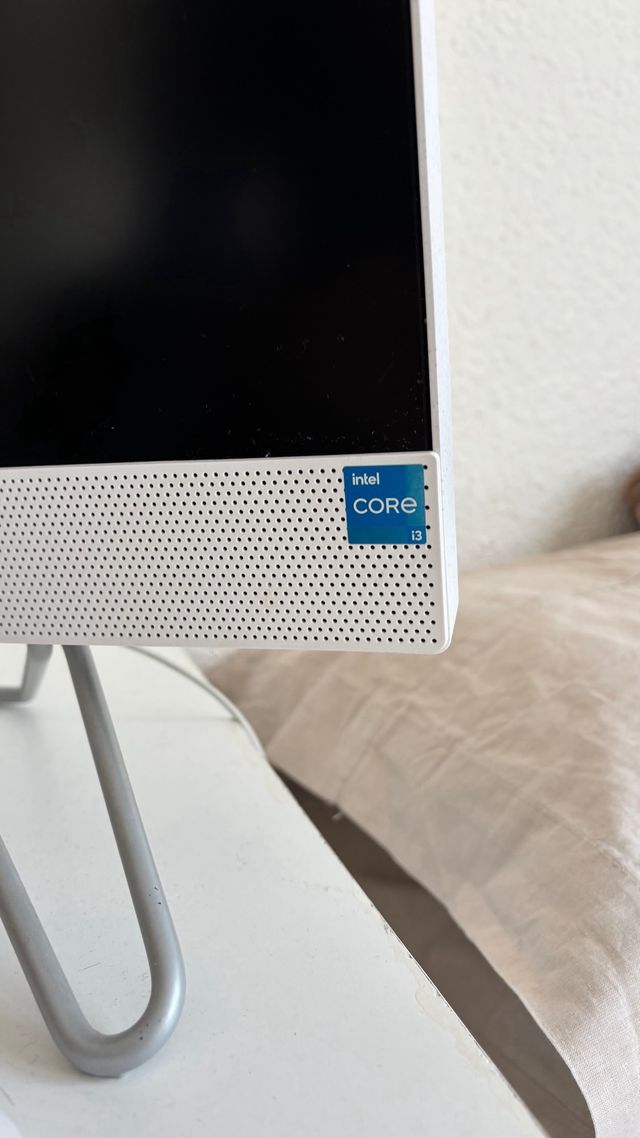 Ordenador sobremesa HP Plata/Blanco.