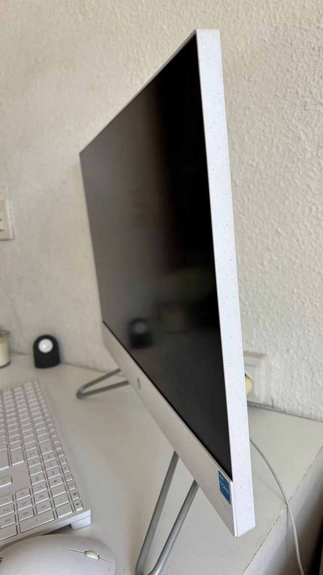 Ordenador sobremesa HP Plata/Blanco.