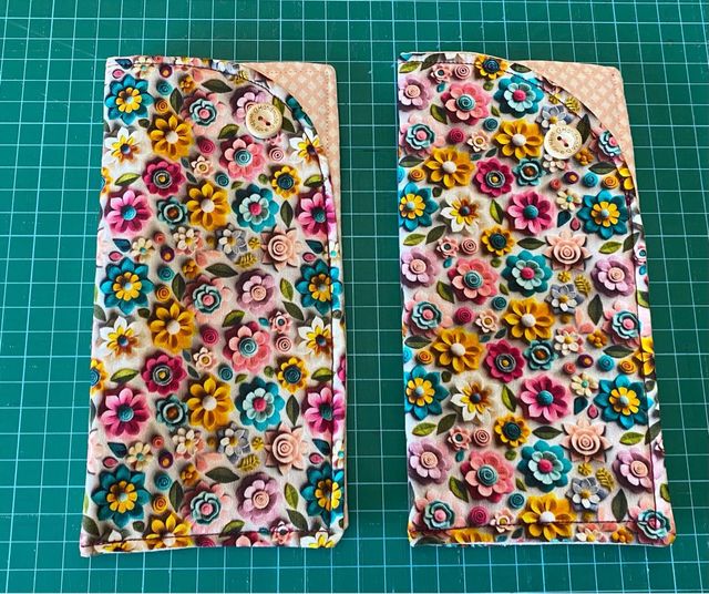 Fundas de gafas hechas a mano, 2 fundas a elegir