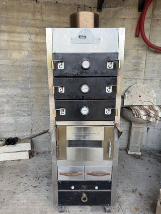 Forno professionale carbone Vulcano Gres barbecue