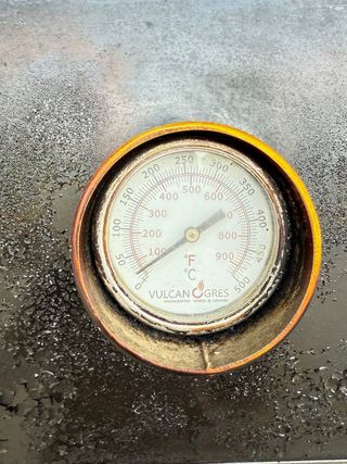 Forno professionale carbone Vulcano Gres barbecue