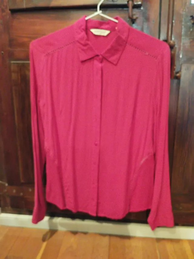 Camisa Naf Naf rosa talla M