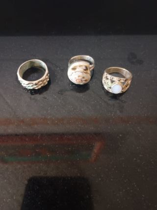 SORTIJAS DE PLATA..12€ CADA UNA