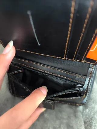 Cartera Charles keeper piel Negra