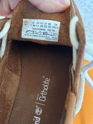 Zapatos Timberland Marrones Talla 40