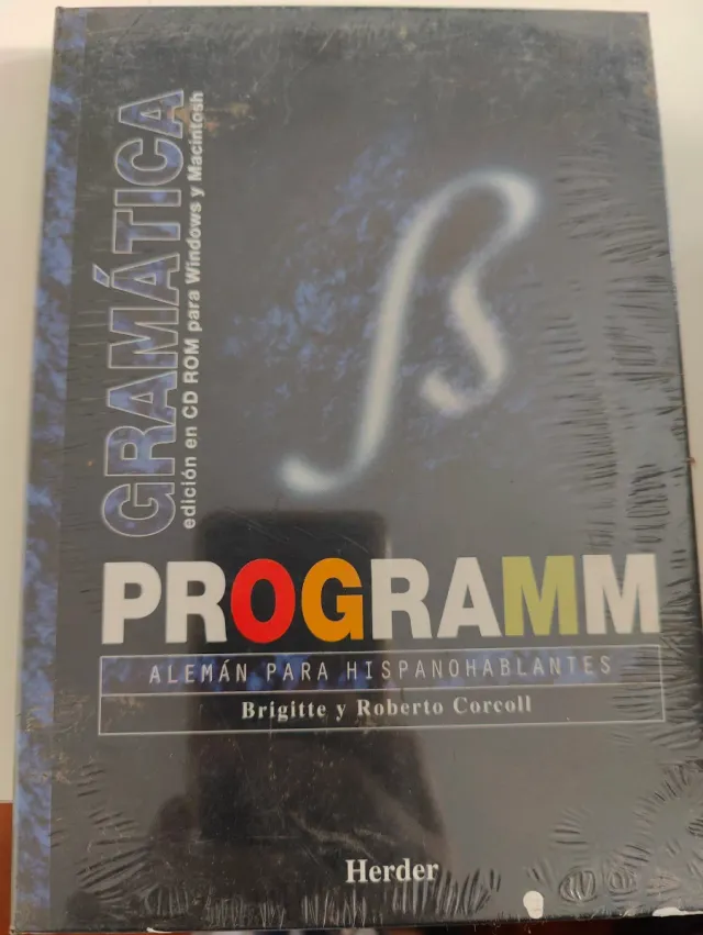 Gramática Alemán CD-ROM Herder