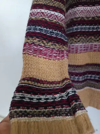 Jersey Stradivarius rayas étnicas talla M