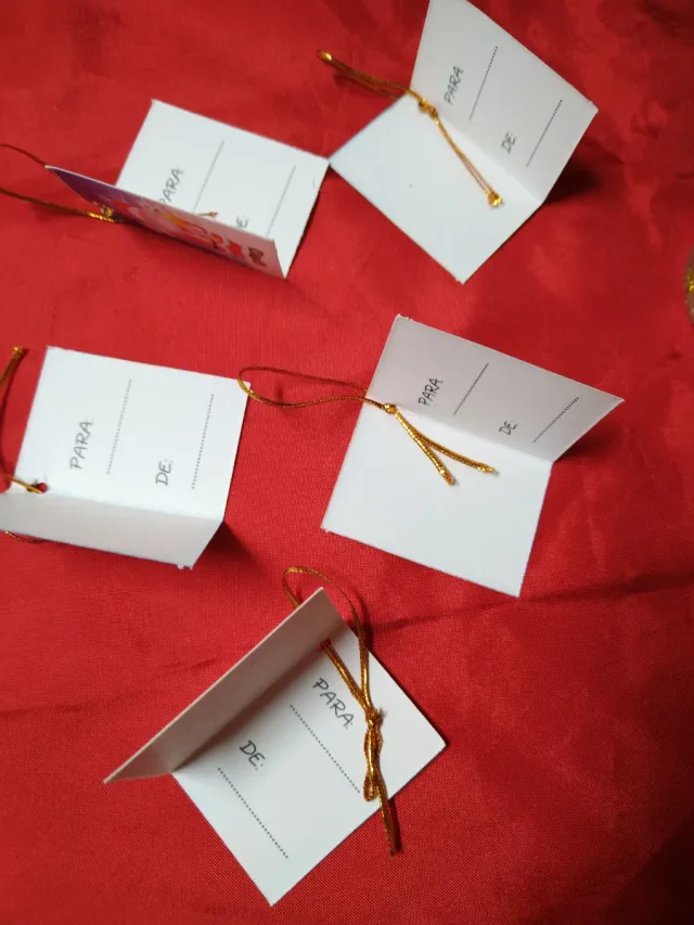 Set 4 Brillantine e Carte di Natale