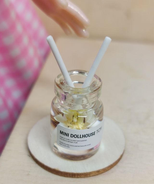 Ambientador Miniatura Casa Muñecas Barbie