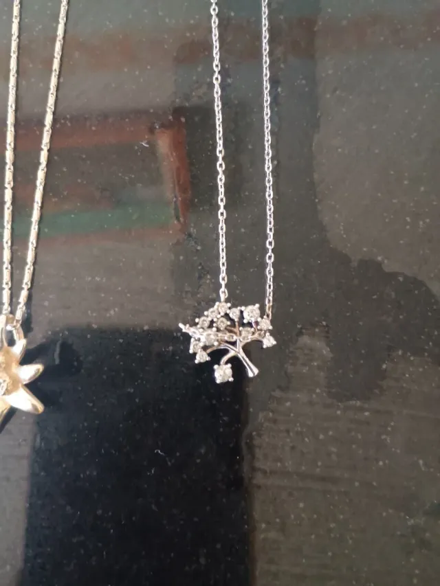 Collares Plata con Colgantes..12€ cada colgante