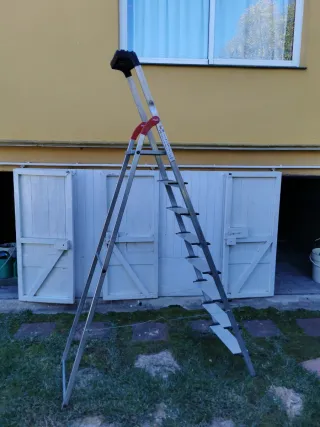 Escalera de aluminio