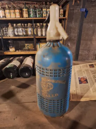 Bottiglie Sifone Antiche El Gallo