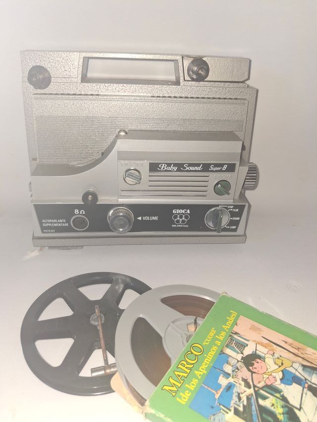 Proyector Super 8 Baby Sound Gioca