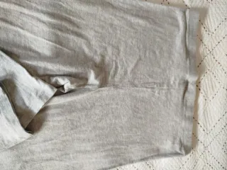 Pantacalze grigio chiaro taglia M