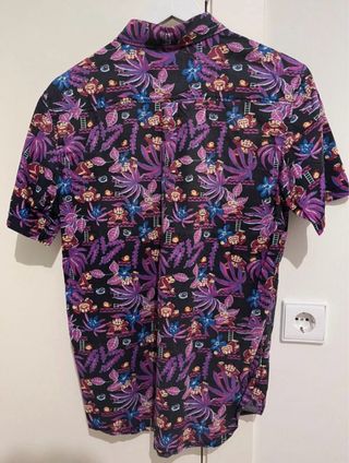 Camisa Vans Donkey Kong Negra Morada