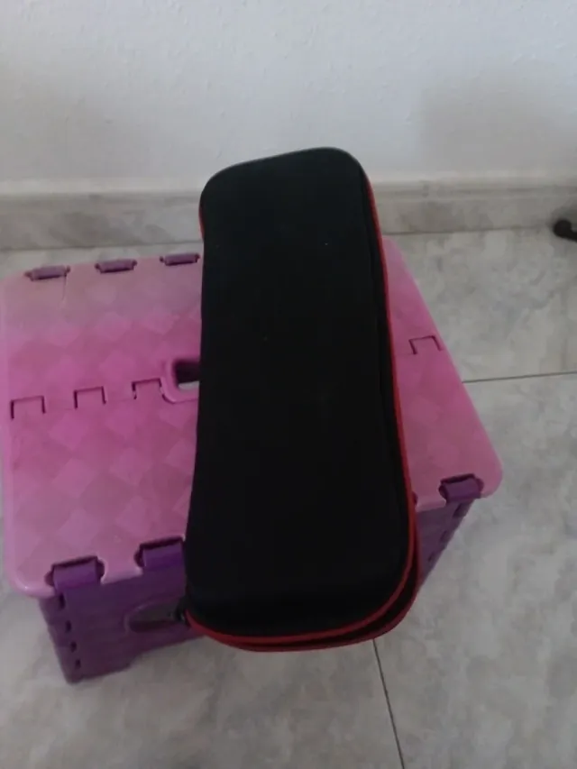 Micrófono Karaoke Portátil Rosa y Dorado