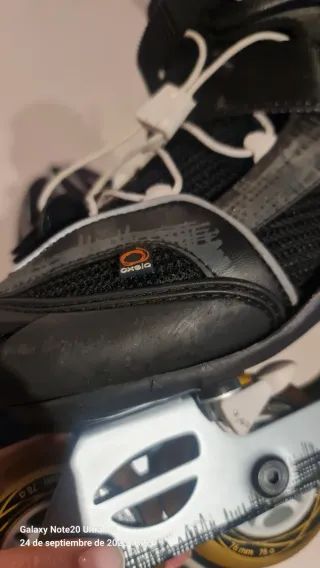 Patines en línea Oxelo con bolsa y protecciones