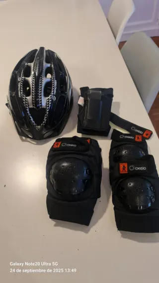 Patines en línea Oxelo con bolsa y protecciones