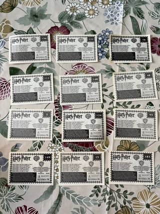 Lote cromos Harry Potter y el Cáliz de Fuego