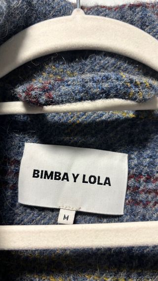 Abrigo Bimba y Lola cuadros