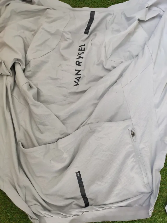 Camiseta Van Rysel manga larga gris M