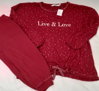 Pijama Mujer Live & Love Talla M