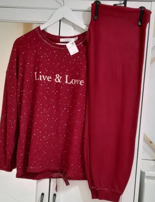 Pijama Mujer Live & Love Talla M