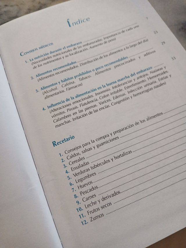 Cocina para embarazadas