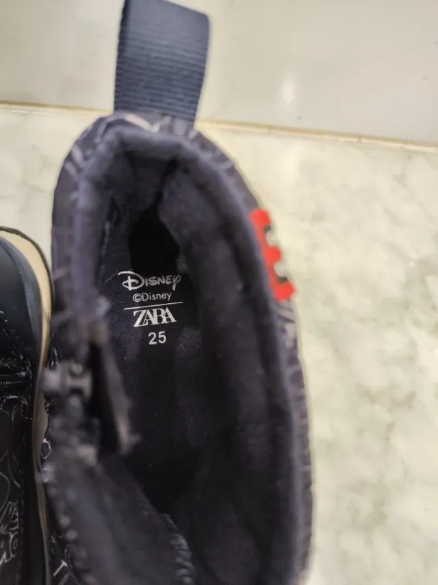 Botas Mickey Zara Talla 25