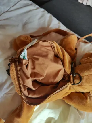 Bolso de peluche de perro (basset hound)