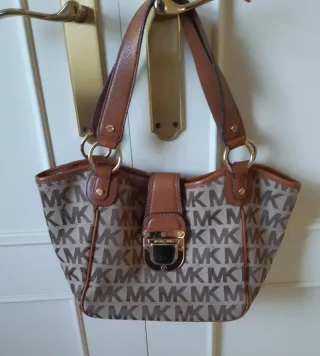 Bolso Michael Kors Beige y Marrón