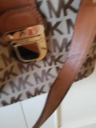 Bolso Michael Kors Beige y Marrón