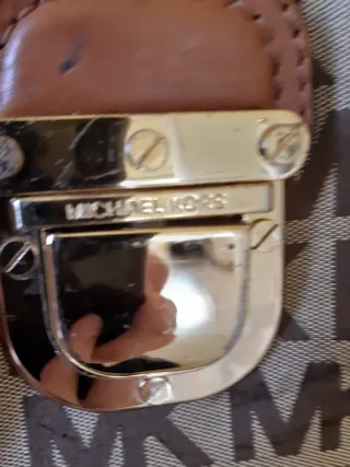 Bolso Michael Kors Beige y Marrón