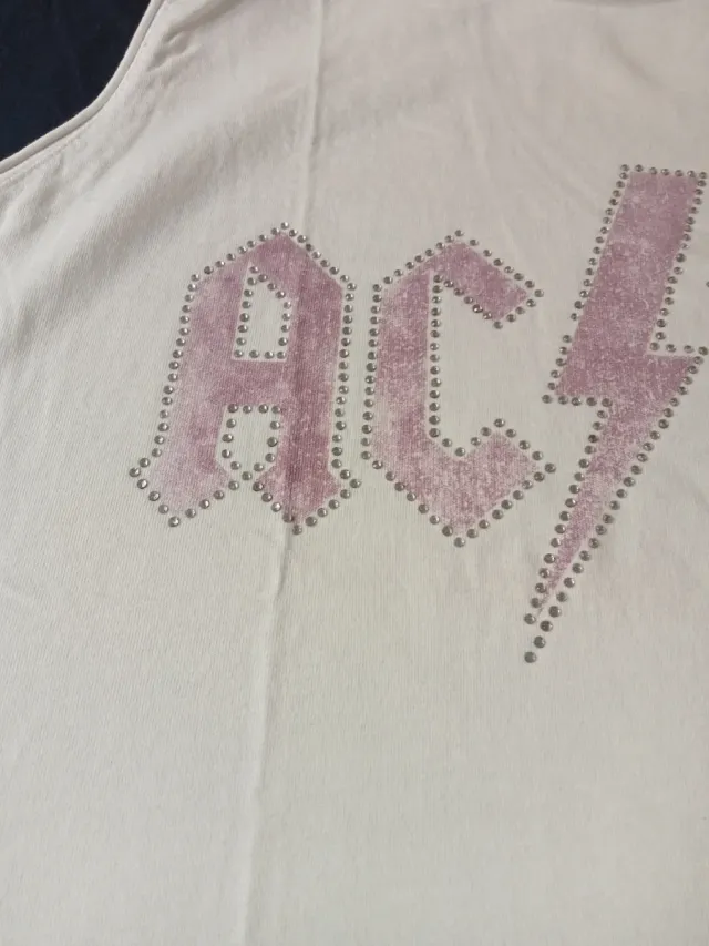 Camiseta sin mangas AC/DC Greencoast