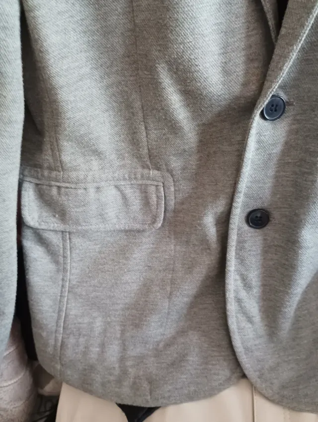 Chaqueta chico PULL&BEAR gris Talla L
