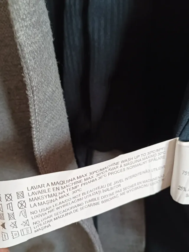 Chaqueta chico PULL&BEAR gris Talla L