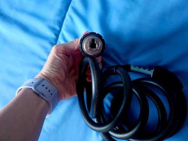 Candado bici/patinete con clave