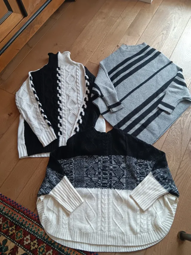 Lotto 3 maglioni donna Shein taglia unica