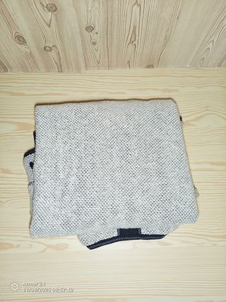 Sudadera Lazy Jacks 1/4 Zip Texturizada Talla M UK