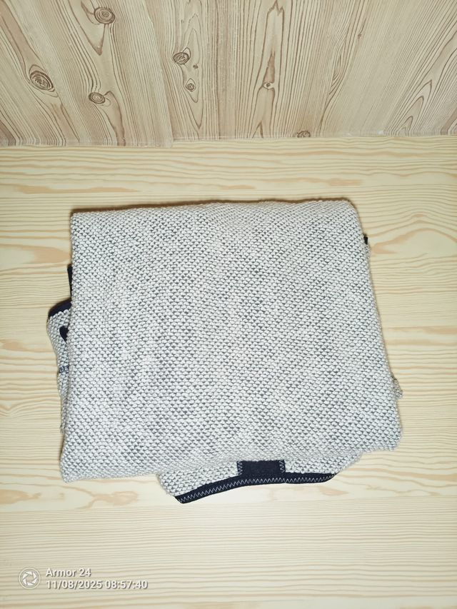 Sudadera Lazy Jacks 1/4 Zip Texturizada Talla M UK