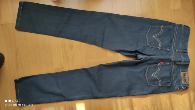 Jeans Levi's Mujer Azul