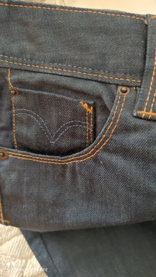 Jeans Levi's Mujer Azul