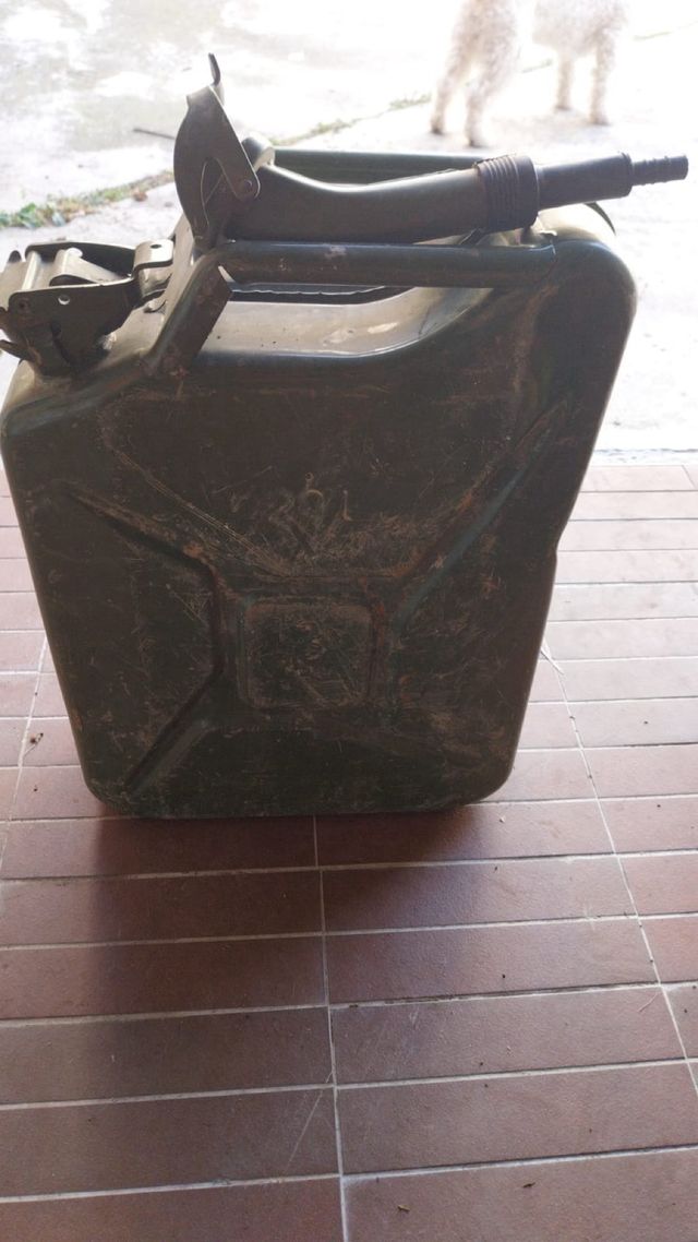 Tanica gasolio vintage
