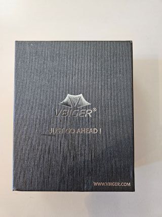 Cinturón VBIGER Negro y Dorado