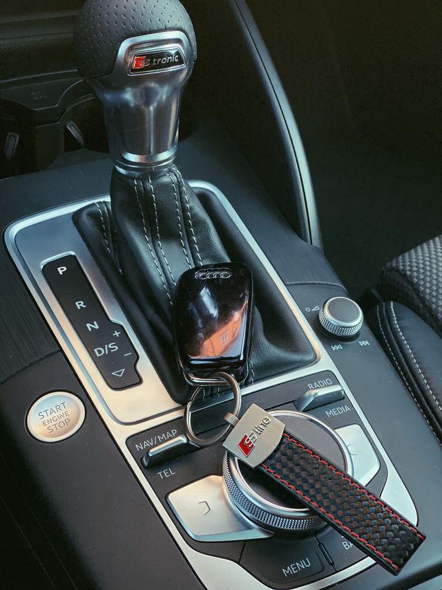 Portachiavi AUDI Sline in pelle 2025