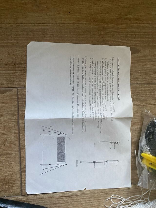 Set Bádminton: Red, 4 Raquetas, 3 Volantes